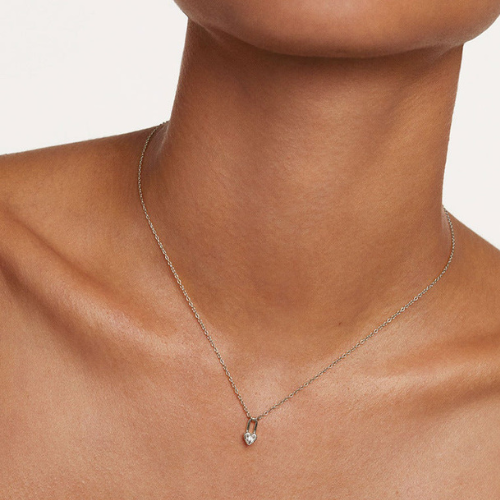 Collana con la chiave dell'amore