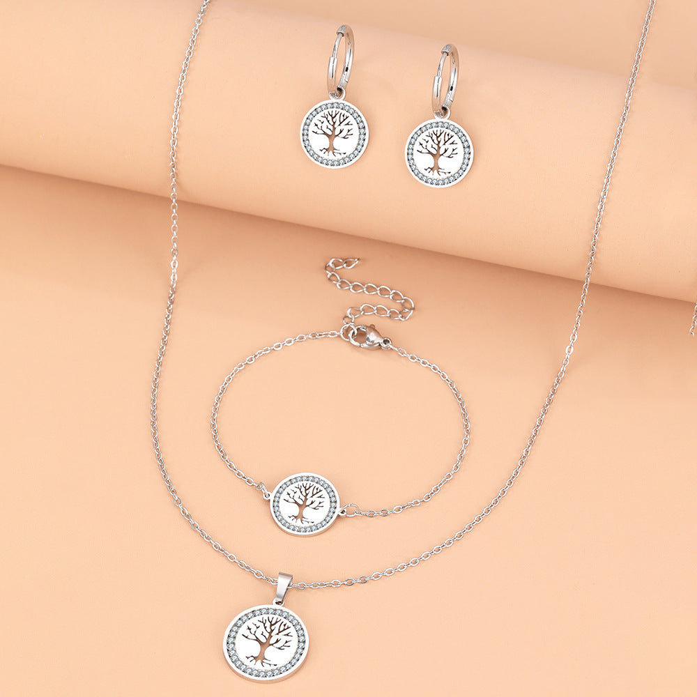Set di gioielli dell'albero della vita