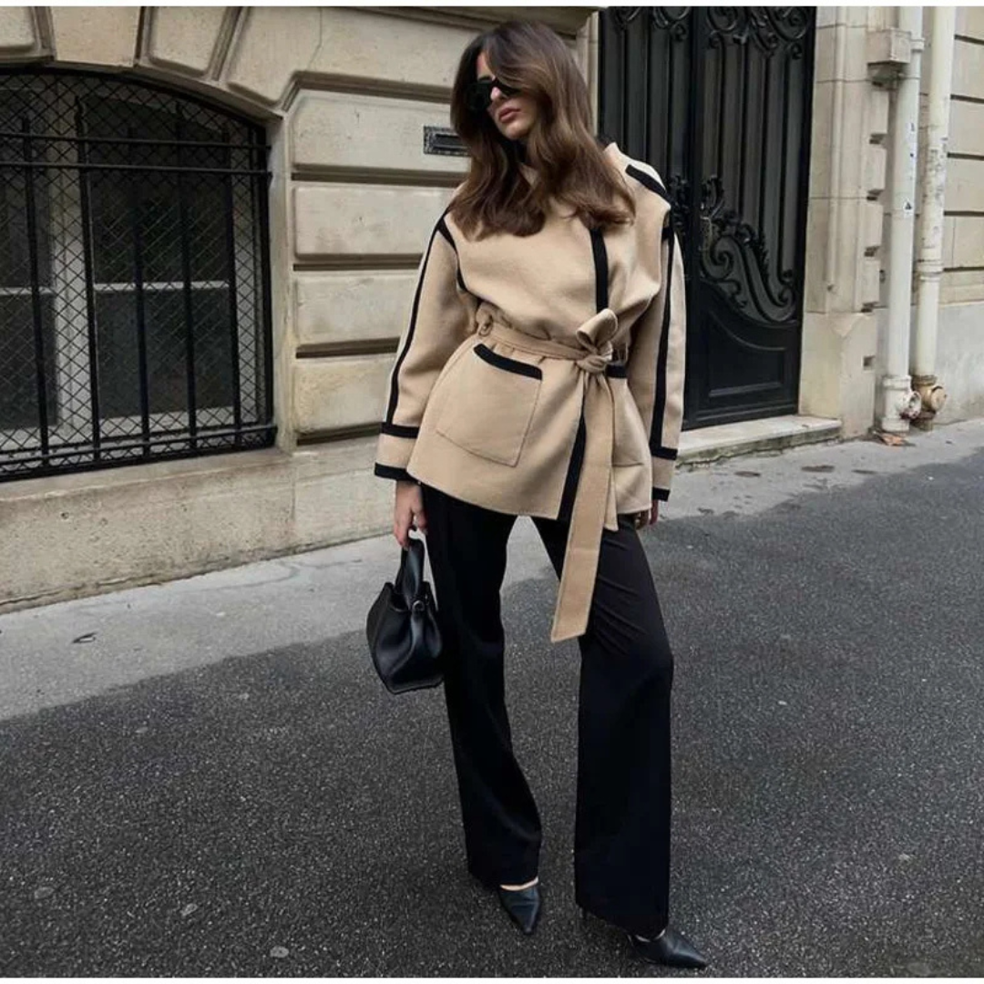 Klassisk Line Wool Coat