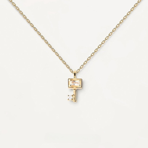 Collana con la chiave dell'amore