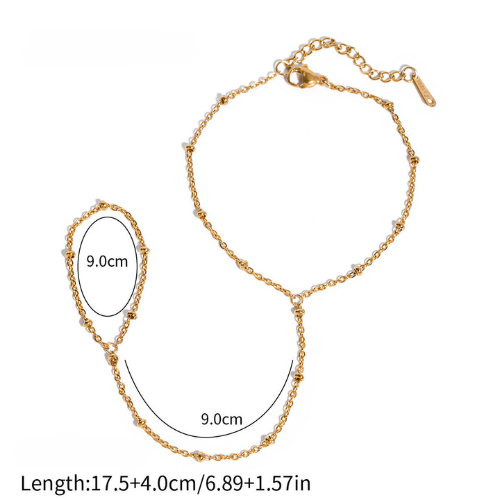 Rijst kraal kettingarmband
