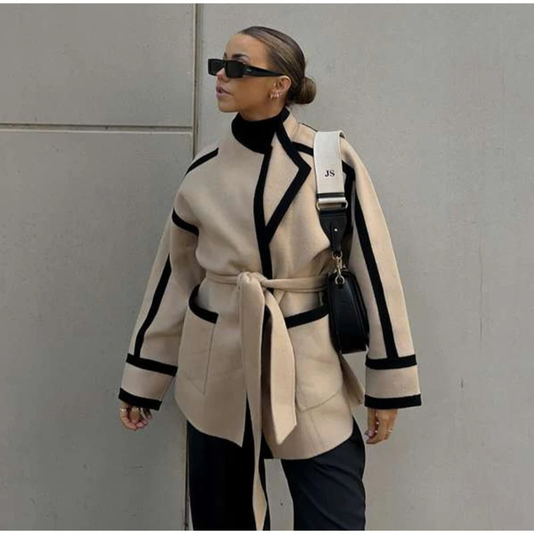 Klassisk Line Wool Coat
