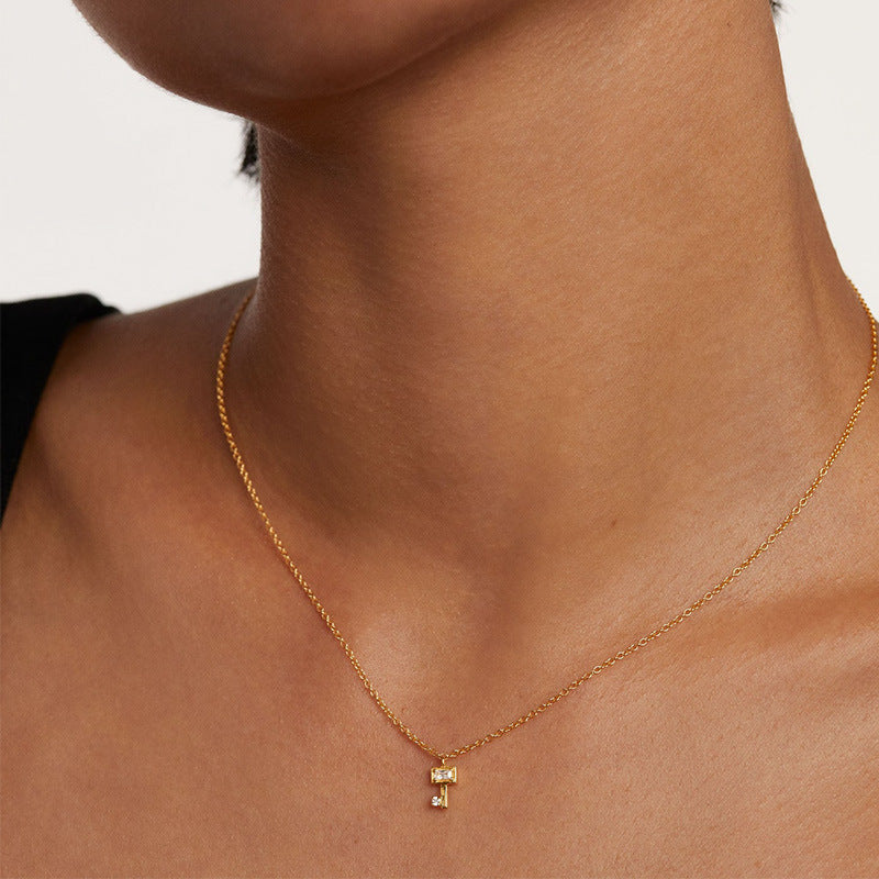 Collana con la chiave dell'amore