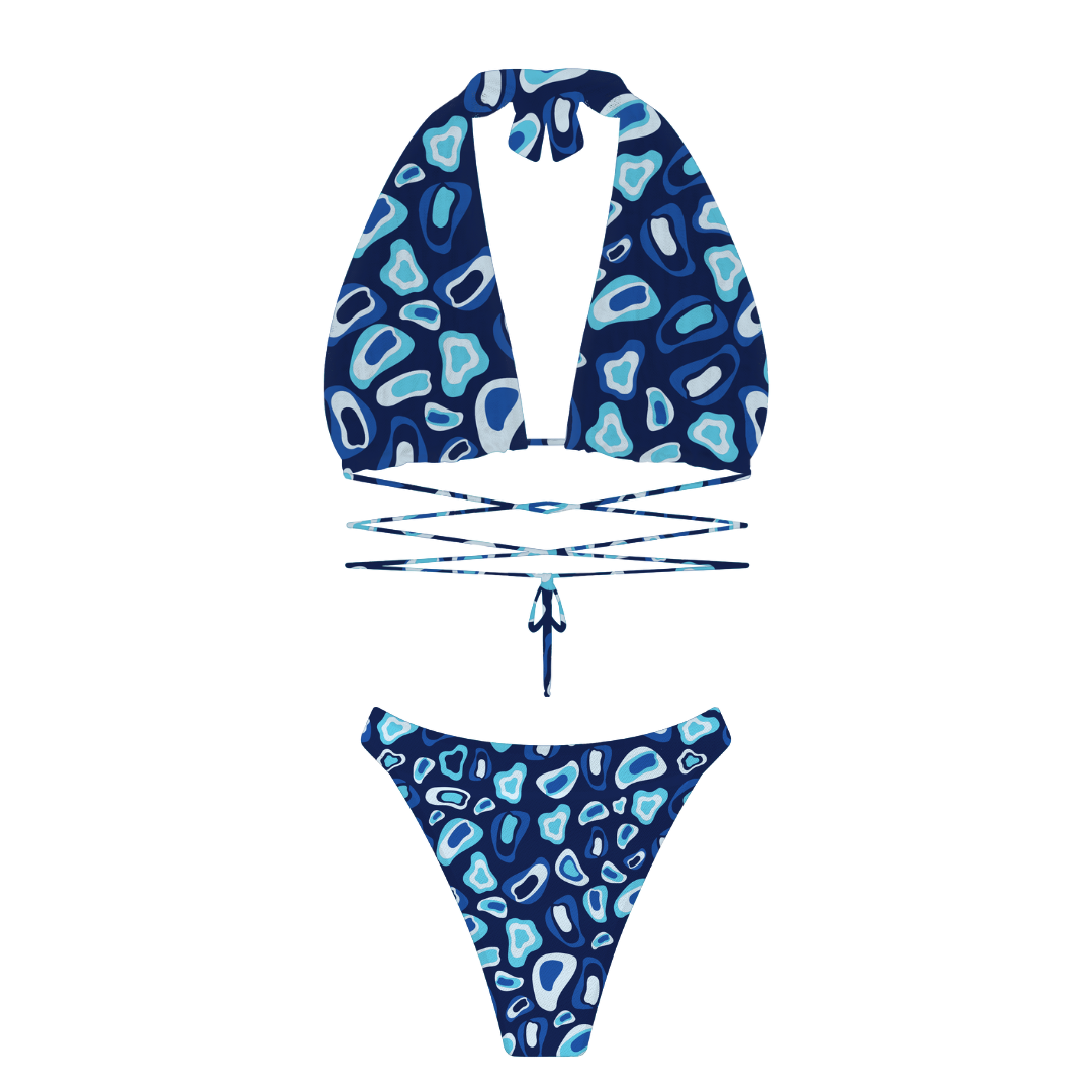 Fullt sett | Tan-í gegnum milos topp + antigua botn | Midnight Blue